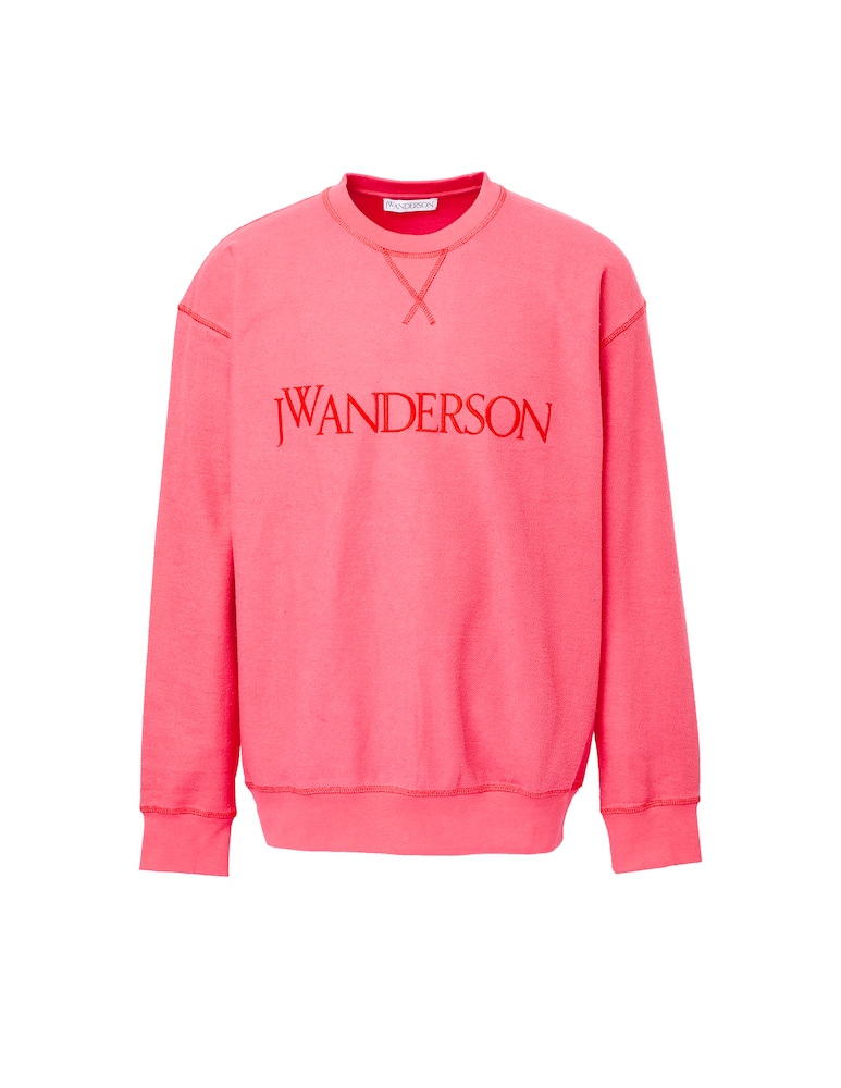 rinascente JW Anderson Maglietta in cotone inside out logo - viola