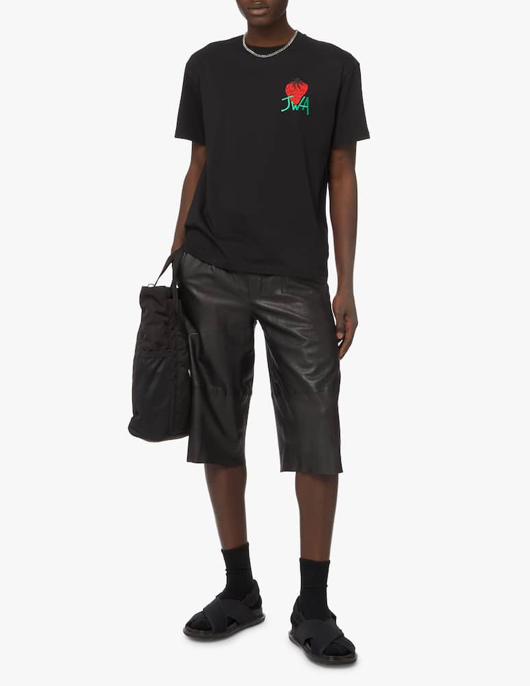 JW Anderson Maglietta strawberry - nero - immagine 2 JW Anderson Maglietta strawberry - nero - immagine 2