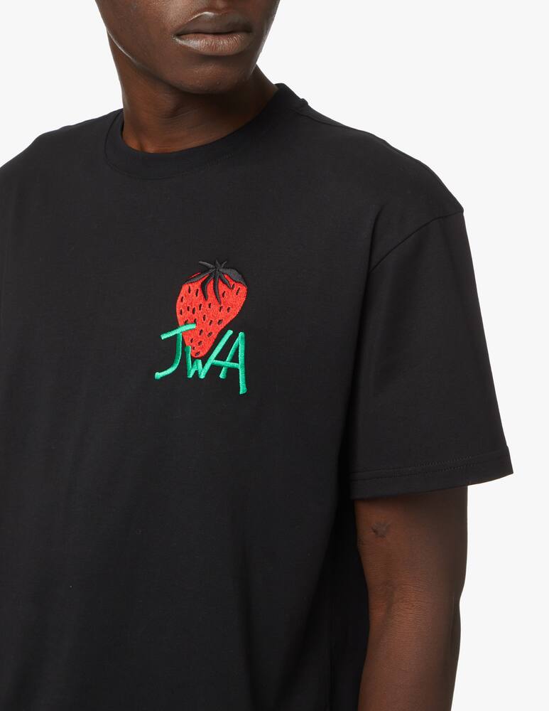 rinascente JW Anderson Maglietta strawberry - nero