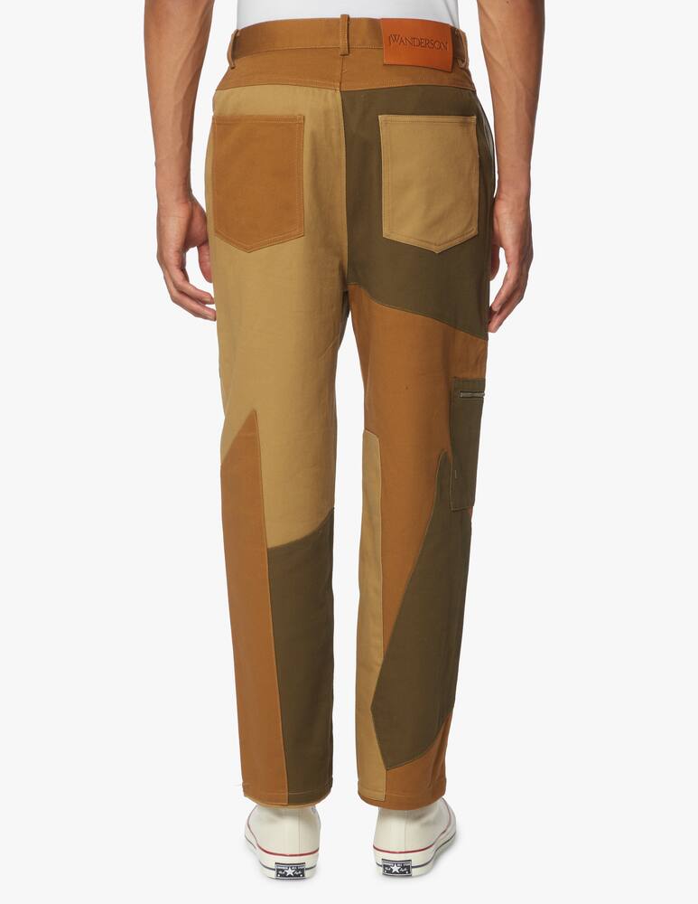 rinascente JW Anderson Fatigue patchwork pant - beige