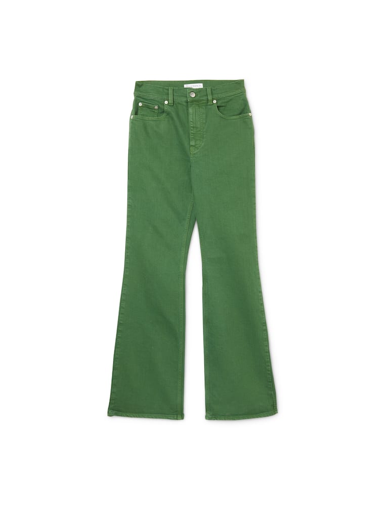 rinascente JW Anderson Jeans a zampa - verde