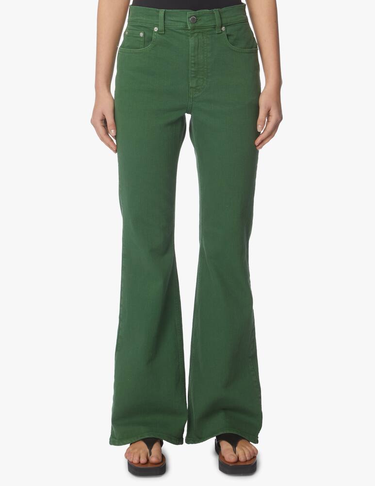 rinascente JW Anderson Jeans a zampa - verde