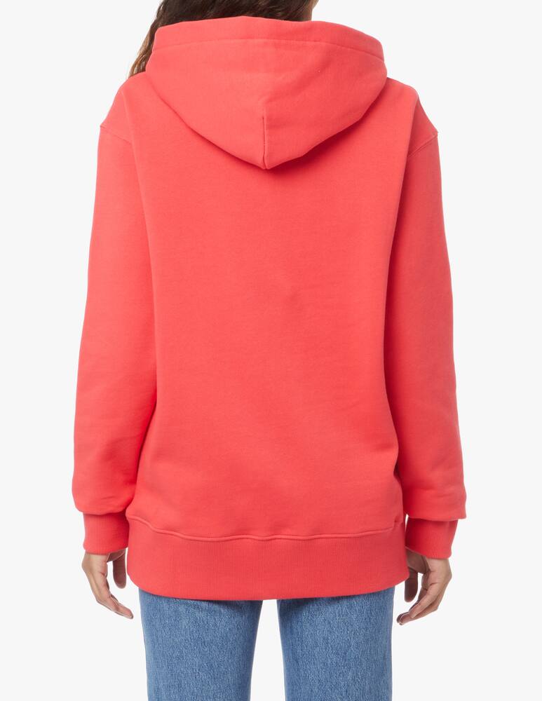 rinascente JW Anderson Felpa con cappuccio in cotone - rosso