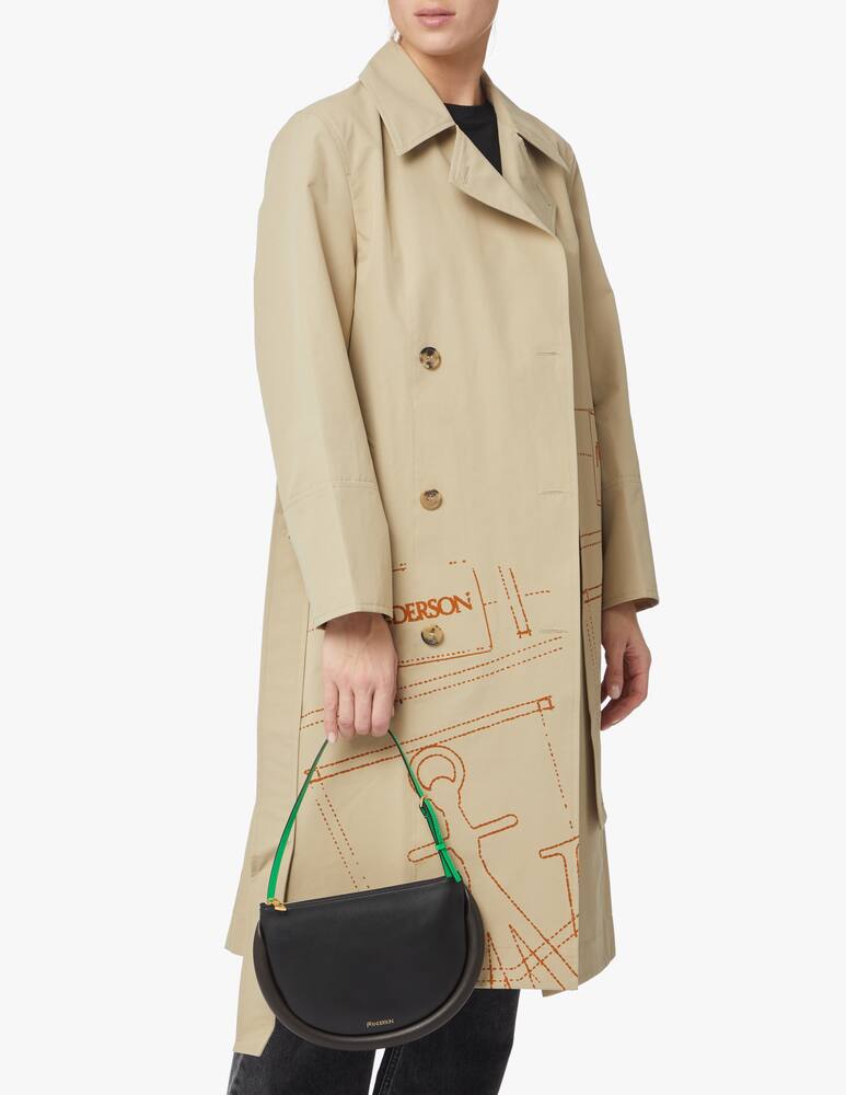 rinascente JW Anderson Bumper Moon shoulder bag - black