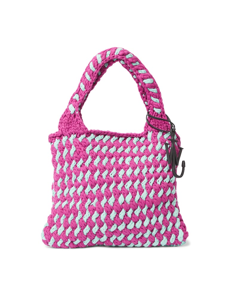 rinascente JW Anderson Knitted tote bag - violet