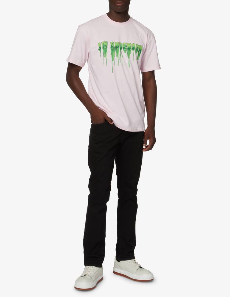 rinascente JW Anderson Slime logo t-shirt - Pink