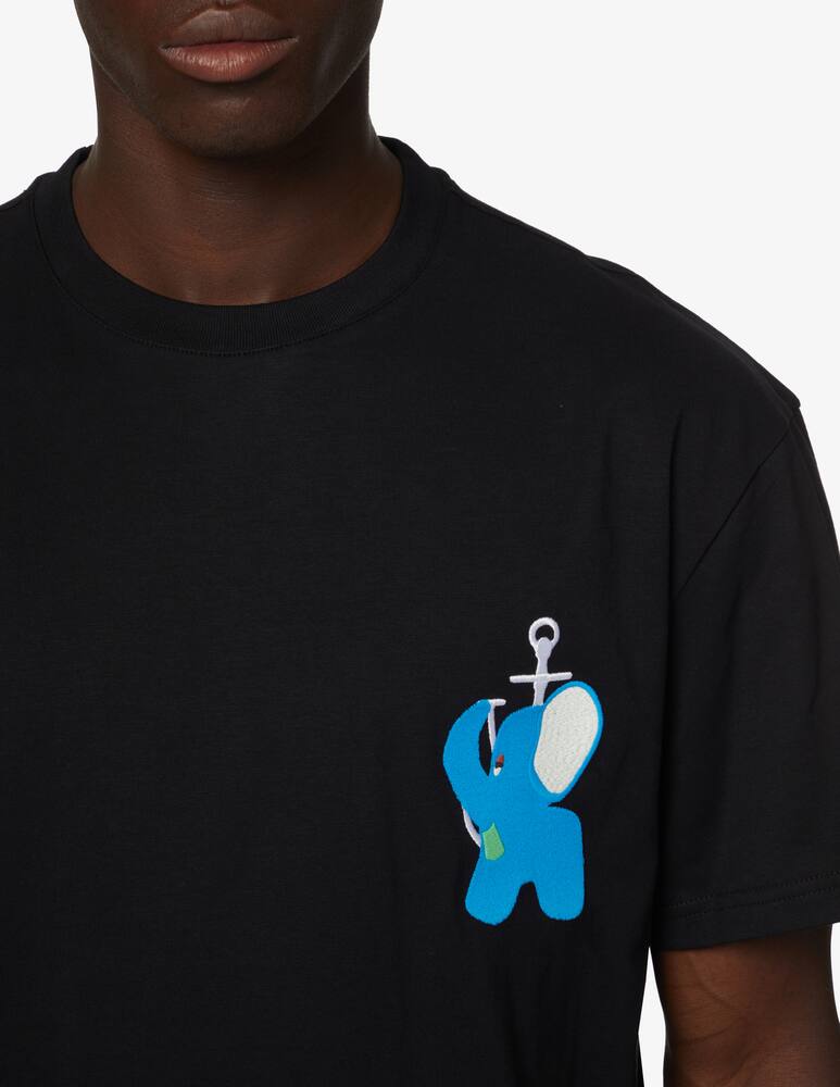 rinascente JW Anderson Maglietta con logo - Nero