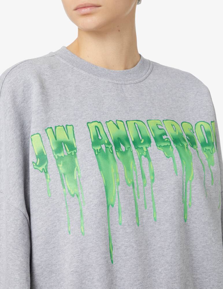 JW Anderson T-shirt in cotone - Grigio - immagine 4 JW Anderson T-shirt in cotone - Grigio - immagine 4