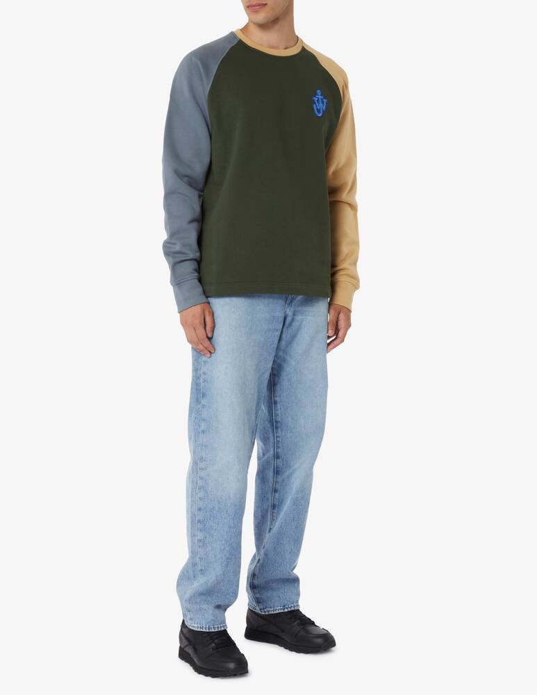 rinascente JW Anderson Raglan sweatshirt - Olive