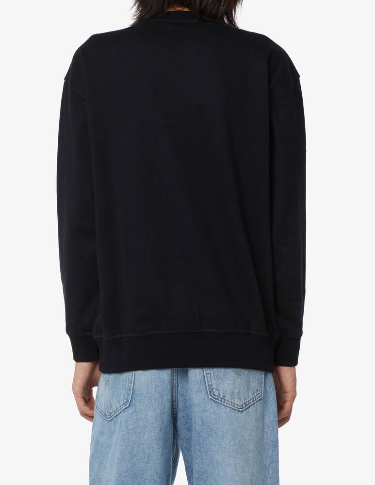 rinascente JW Anderson Felpa girocollo logo vortice - Nero