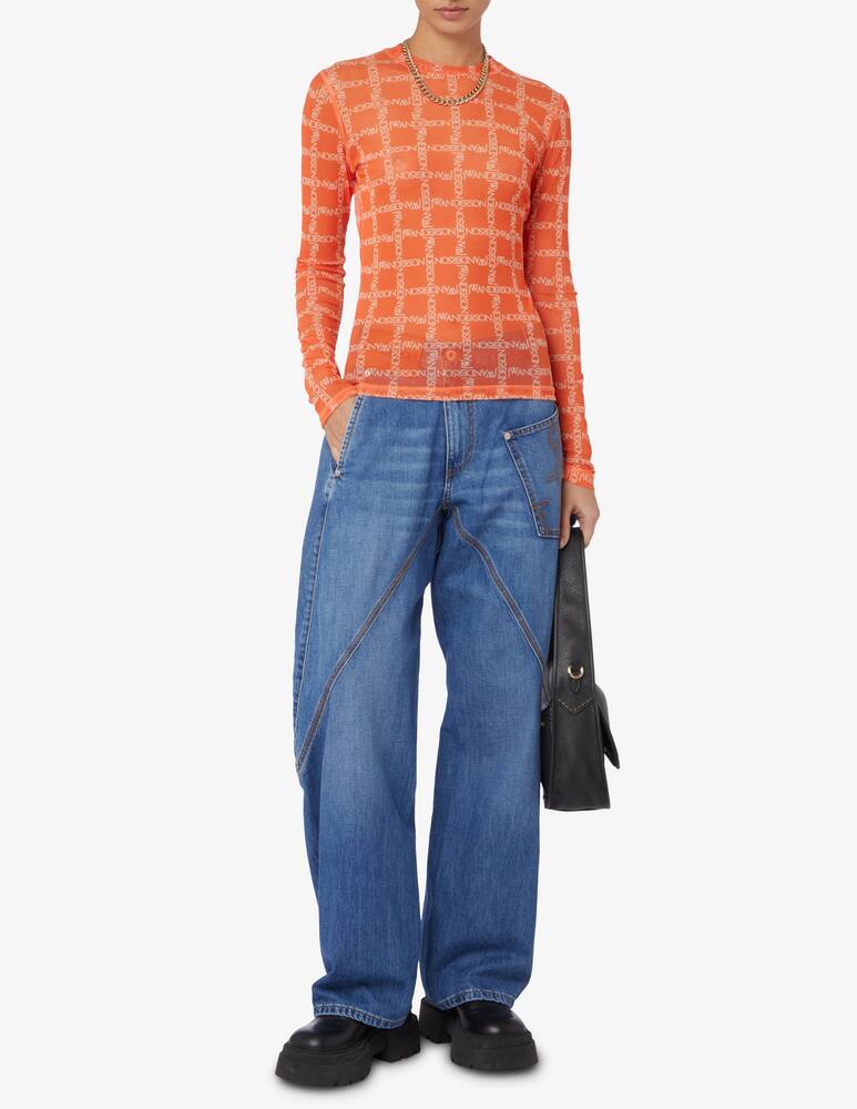 rinascente JW Anderson Printed underpinning top
