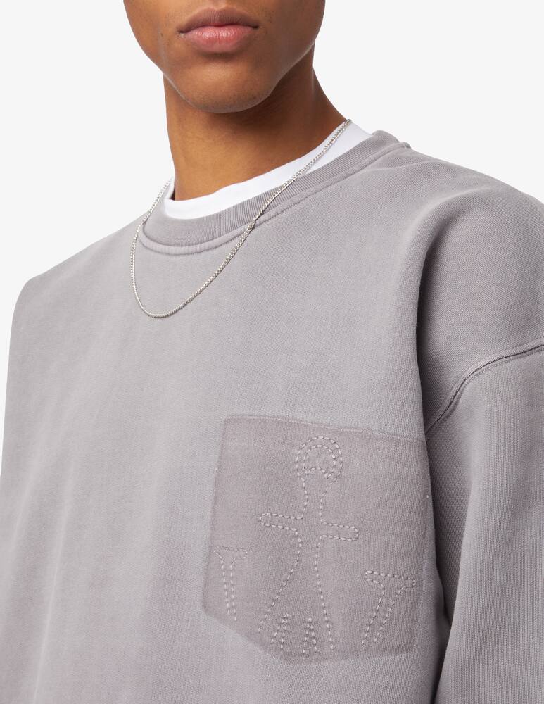 rinascente JW Anderson Felpa con logo faded 