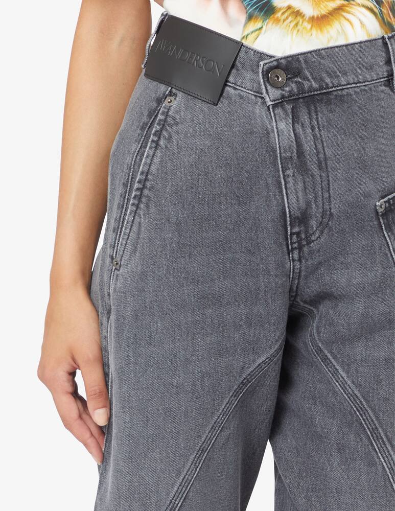 rinascente JW Anderson Twisted workwear jeans