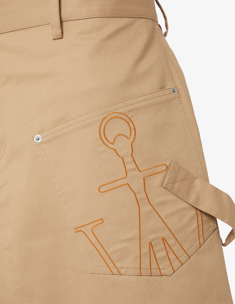 JW Anderson Pantaloncini chino twisted - immagine 4 JW Anderson Pantaloncini chino twisted - immagine 4