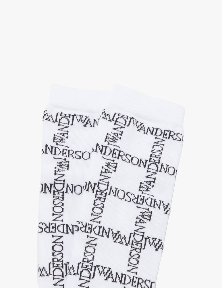rinascente JW Anderson Calzini con logo grid