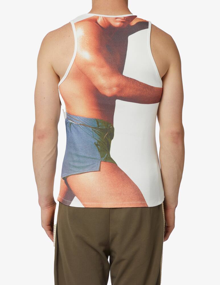 rinascente JW Anderson Profile stud tanktop