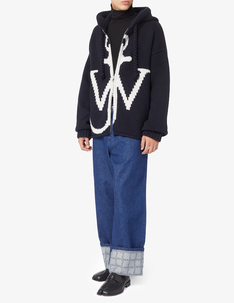 rinascente JW Anderson Jeans logo grid workwear