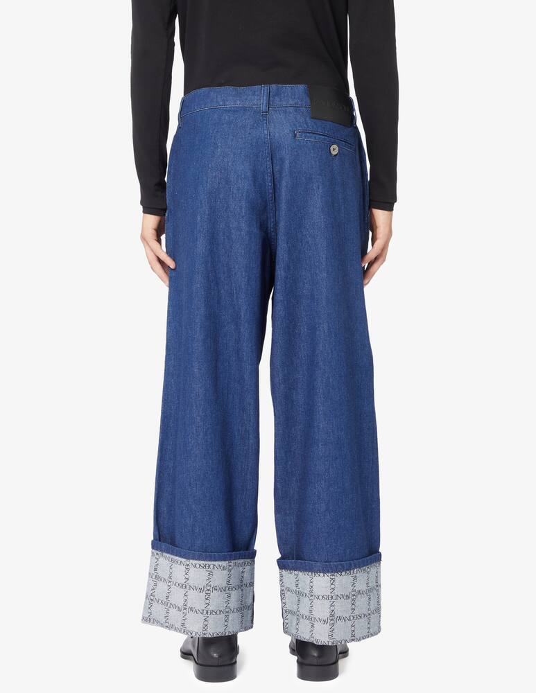 rinascente JW Anderson Jeans logo grid workwear
