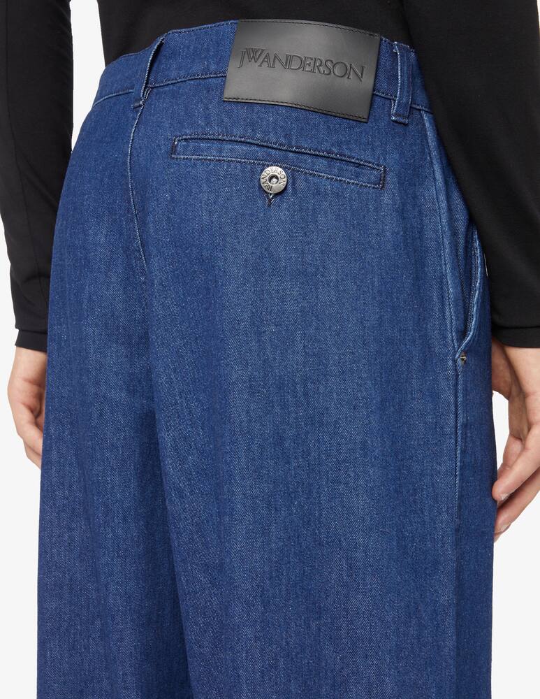 rinascente JW Anderson Jeans logo grid workwear