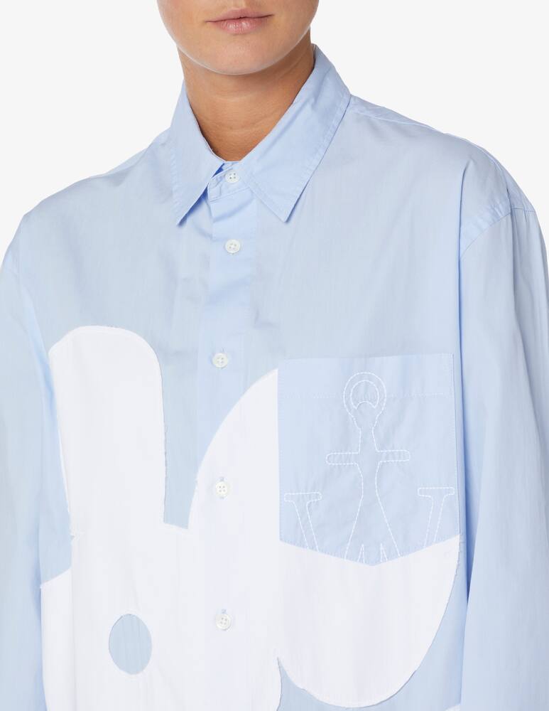 rinascente JW Anderson Mouse embroidered top