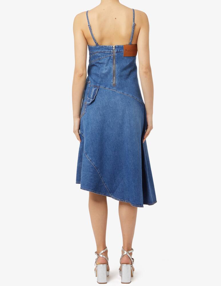 rinascente JW Anderson Vestito midi di jeans
