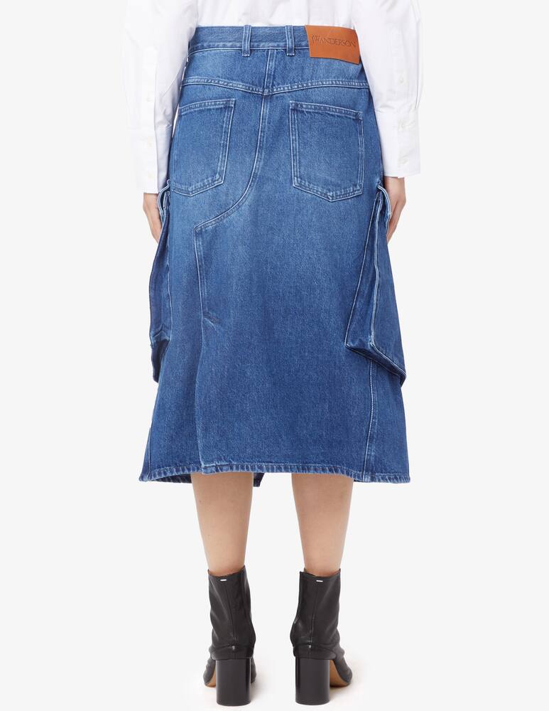 rinascente JW Anderson Cargo midi skirt