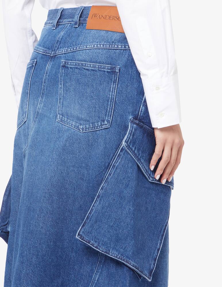 rinascente JW Anderson Cargo midi skirt