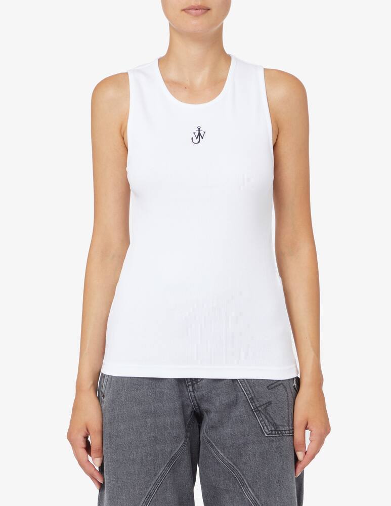 JW Anderson Gilet con ricamo di ancora - immagine 1 JW Anderson Gilet con ricamo di ancora - immagine 1