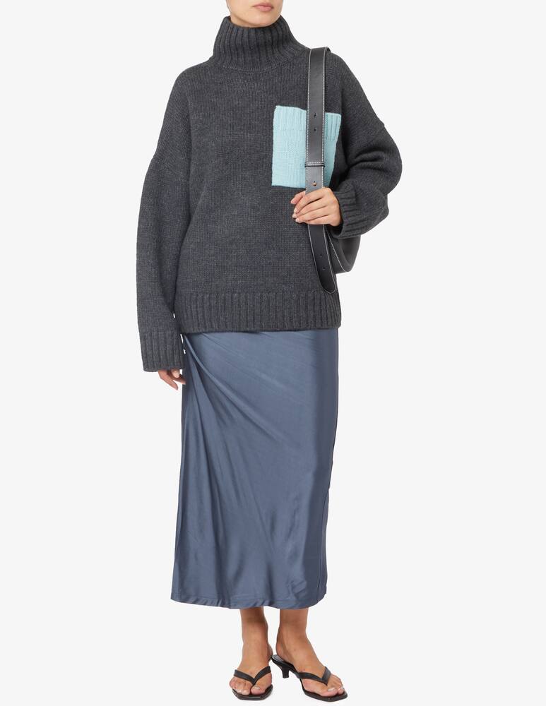 rinascente JW Anderson Patch pocket turtleneck jumper