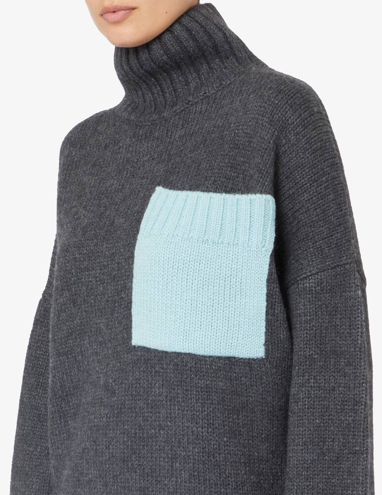 rinascente JW Anderson Patch pocket turtleneck jumper