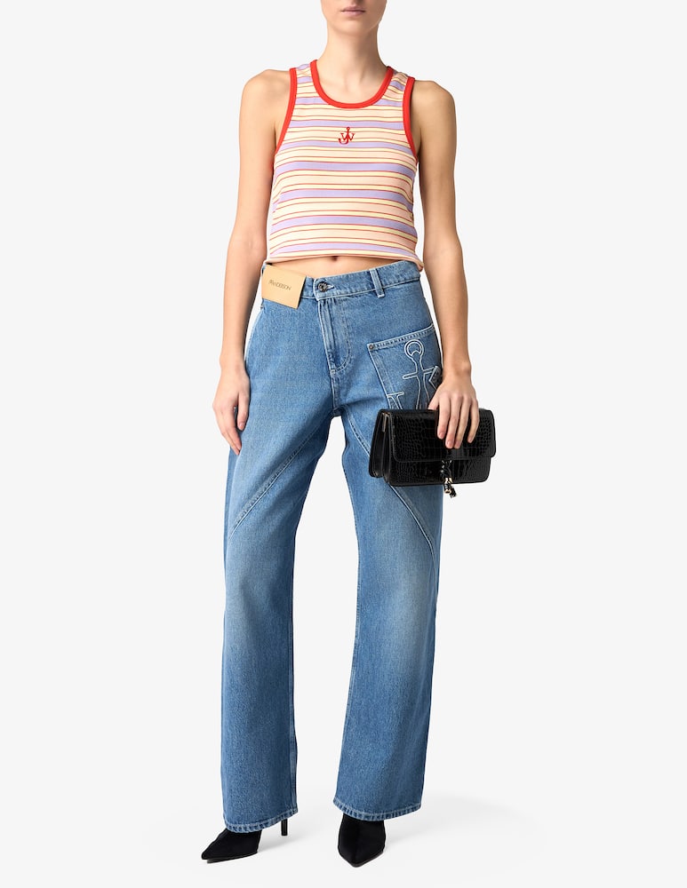 JW Anderson Striped contrast trim vest - picture 2 JW Anderson Striped contrast trim vest - picture 2