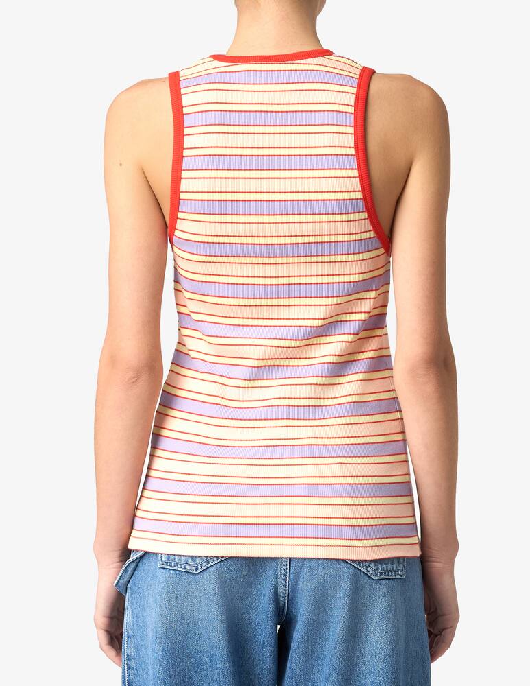 rinascente JW Anderson Striped contrast trim vest