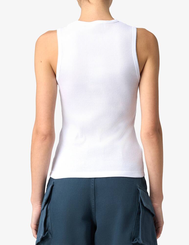 rinascente JW Anderson Canotta con ricamato ancora