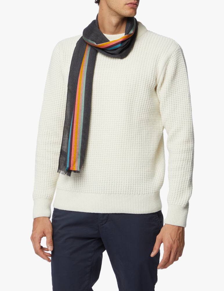 rinascente Paul Smith Scarf central stripe