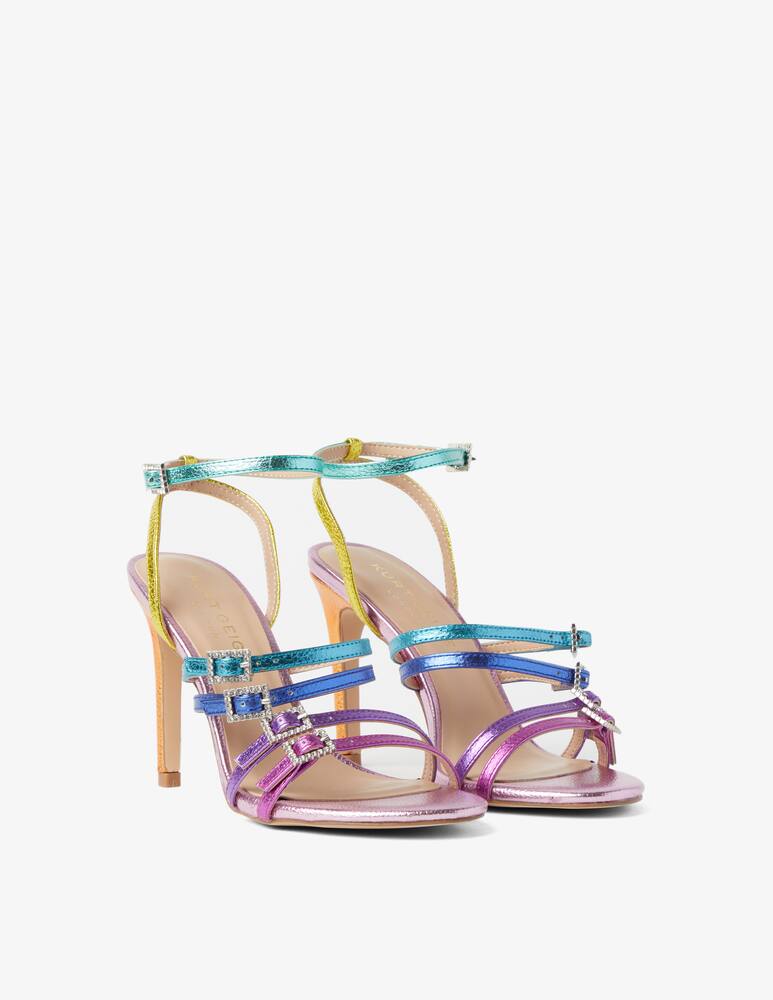 rinascente Kurt Geiger Sandali con tacco in pelle Pierra