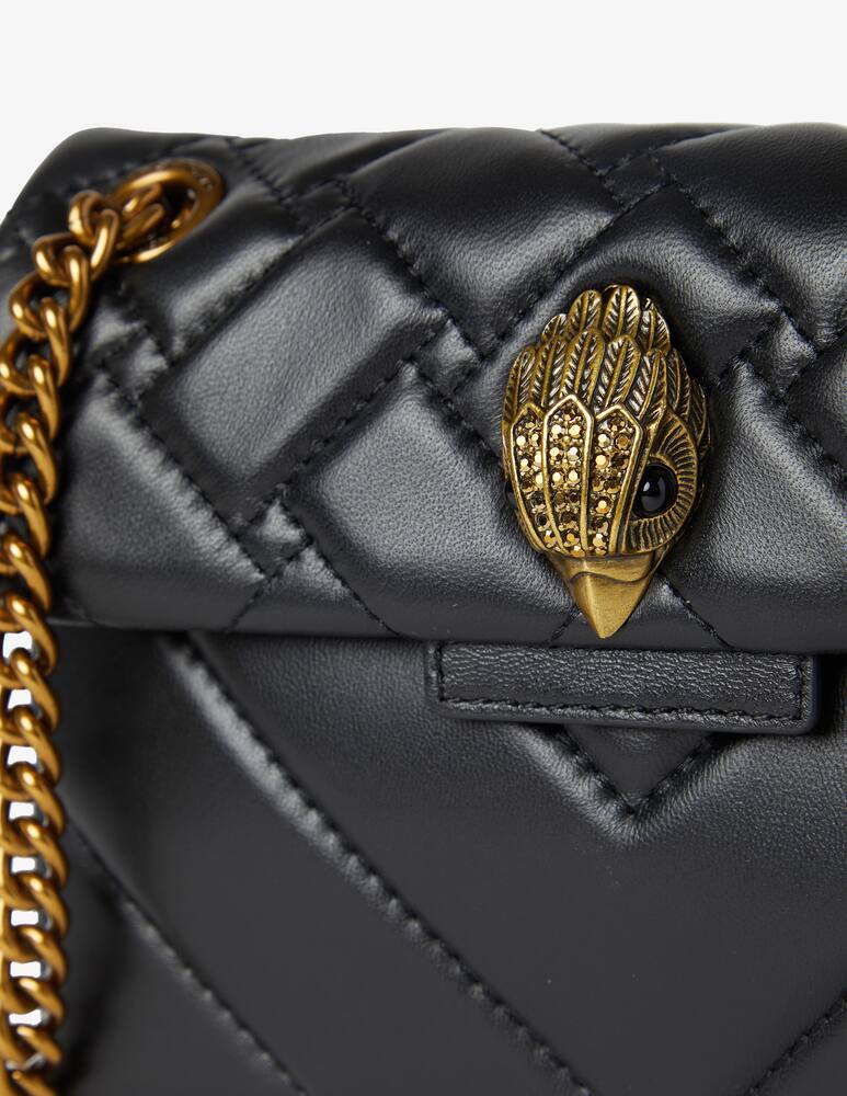 rinascente Kurt Geiger Kensington leather mini crossbody bag