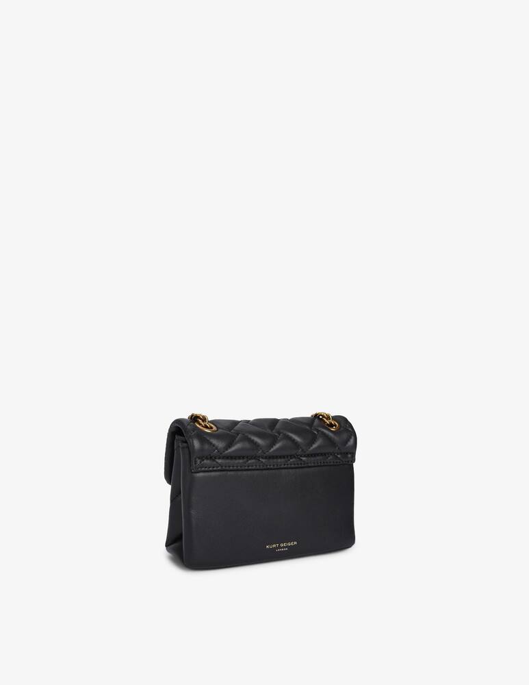 rinascente Kurt Geiger Kensington leather mini crossbody bag