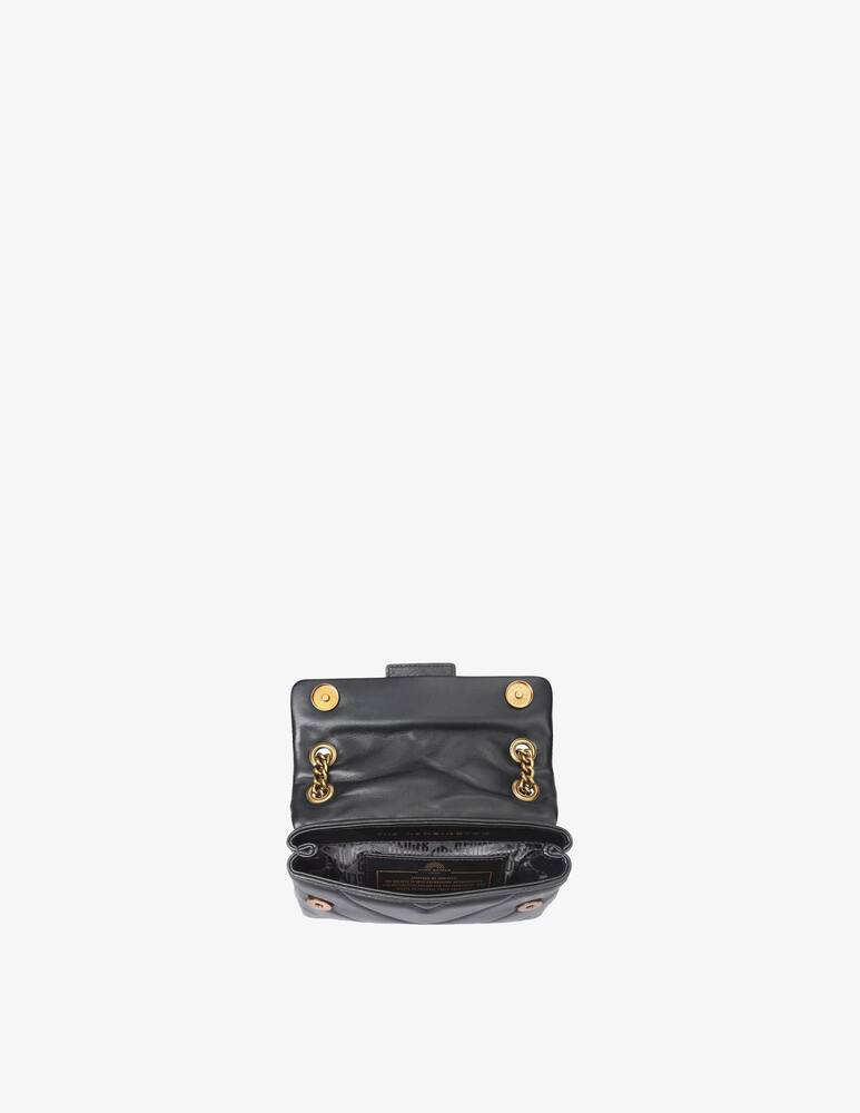 rinascente Kurt Geiger Kensington leather mini crossbody bag