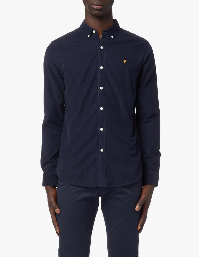 Farah Corduroy shirt - Blue - picture 4