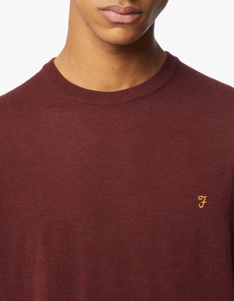 rinascente Farah Maglione girocollo mullen in lana merino 