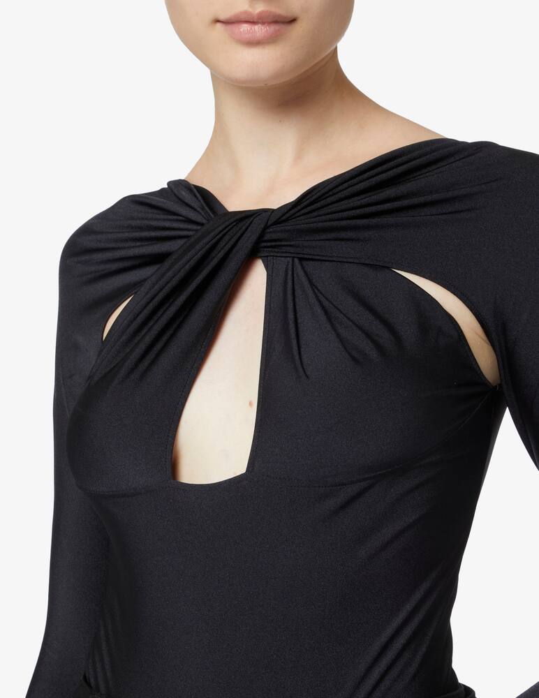 rinascente Coperni Body ritagliato attorcigliato