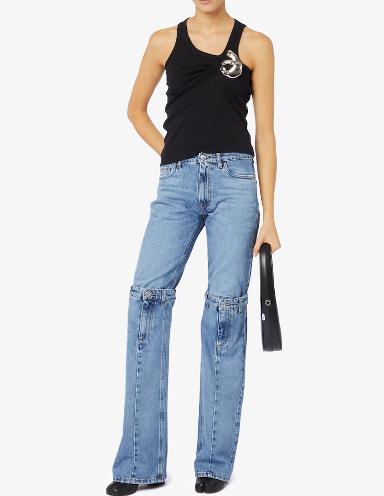 rinascente Coperni Jeans aperti al ginocchio