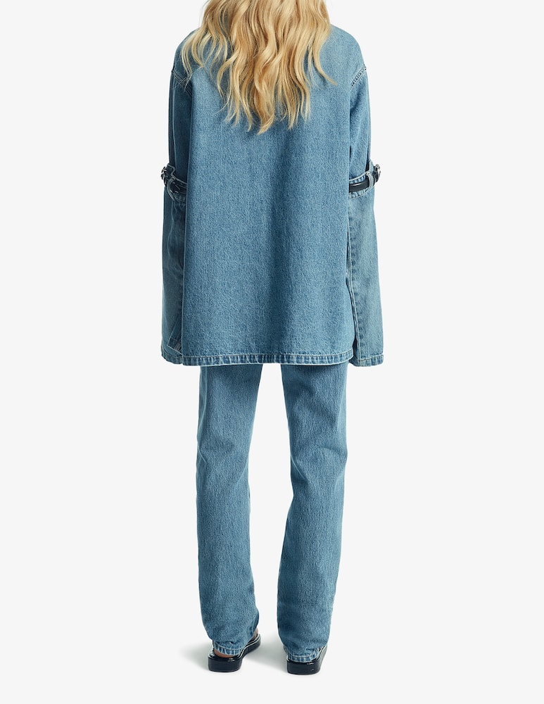 Coperni Giacca in denim con gomito aperto - immagine 3 Coperni Giacca in denim con gomito aperto - immagine 3