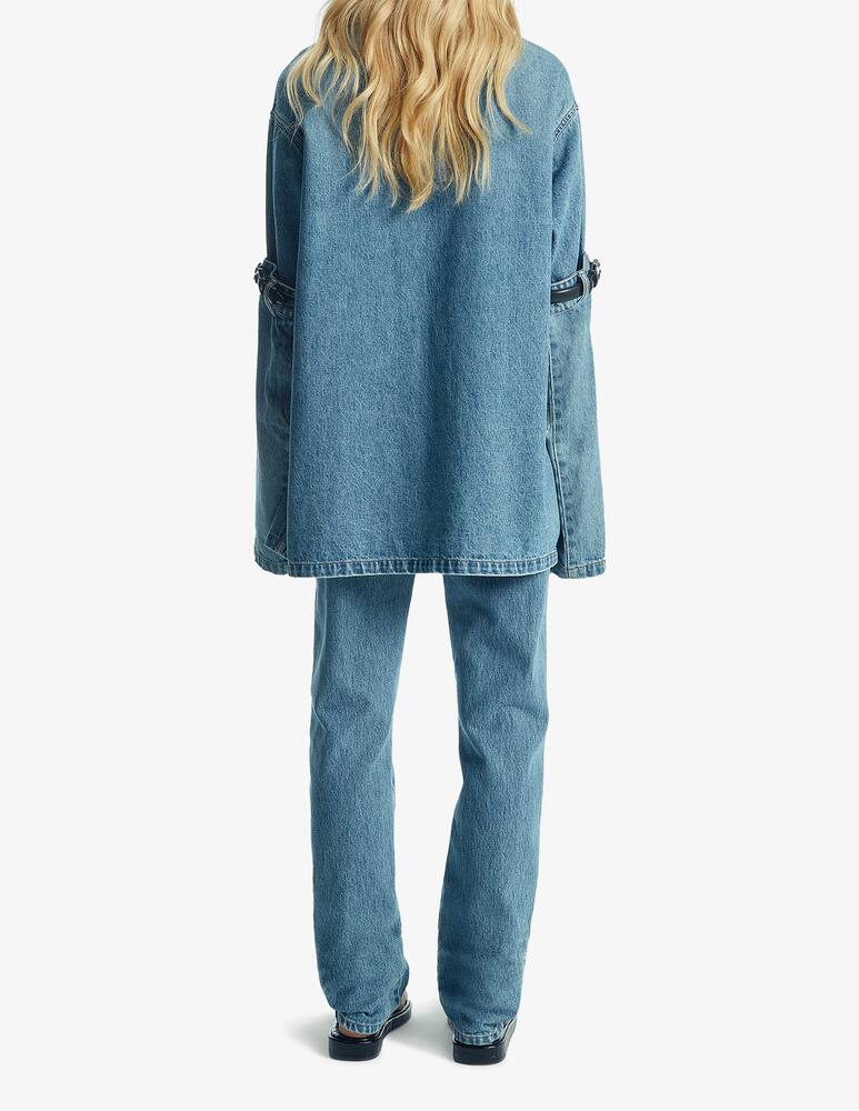 rinascente Coperni Giacca in denim con gomito aperto
