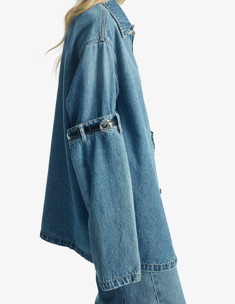 rinascente Coperni Giacca in denim con gomito aperto