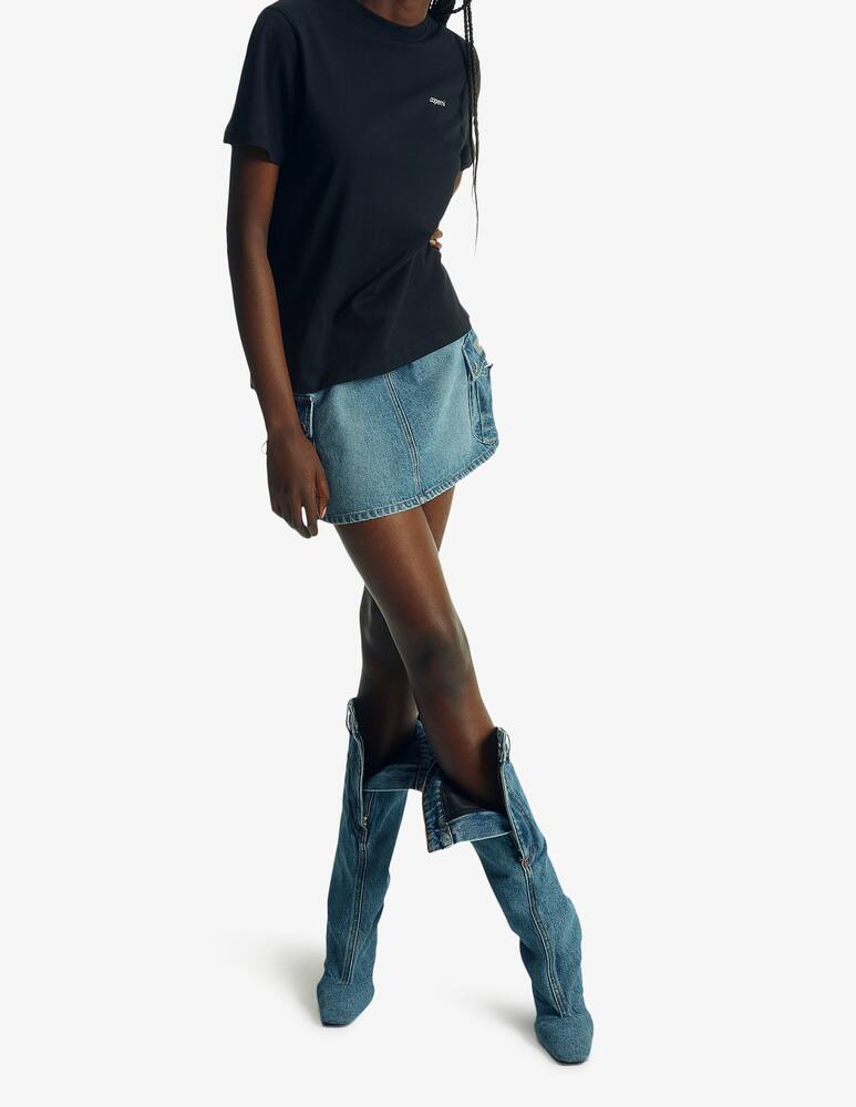 rinascente Coperni Gonna di jeans cargo