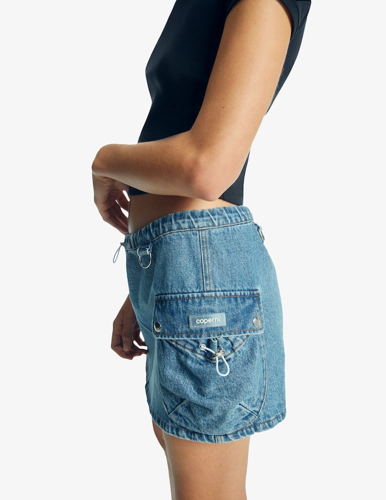 Coperni Denim cargo skirt - picture 4 Coperni Denim cargo skirt - picture 4