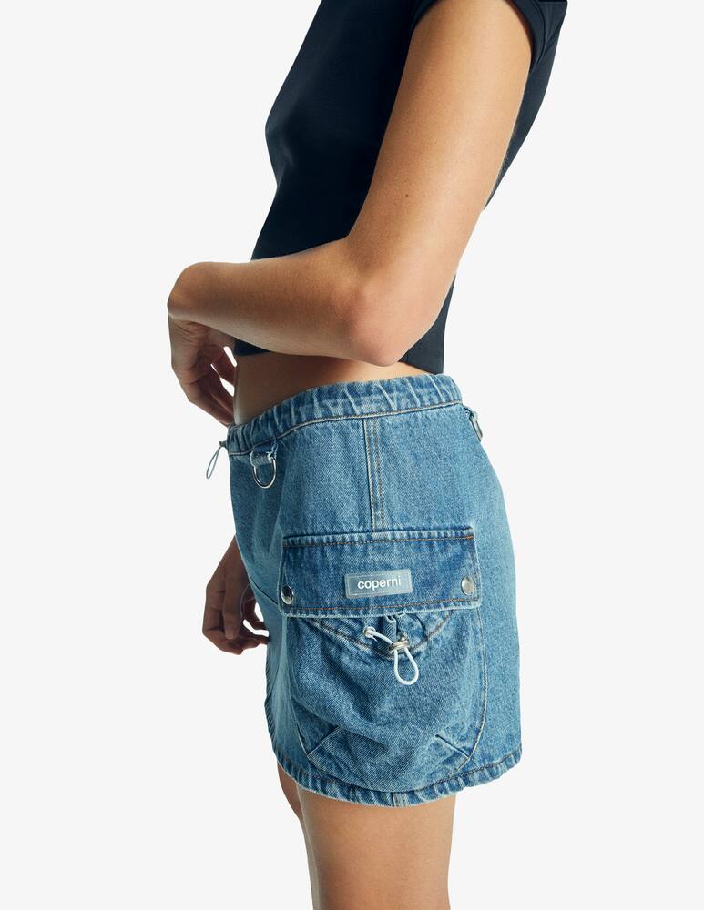 rinascente Coperni Gonna di jeans cargo