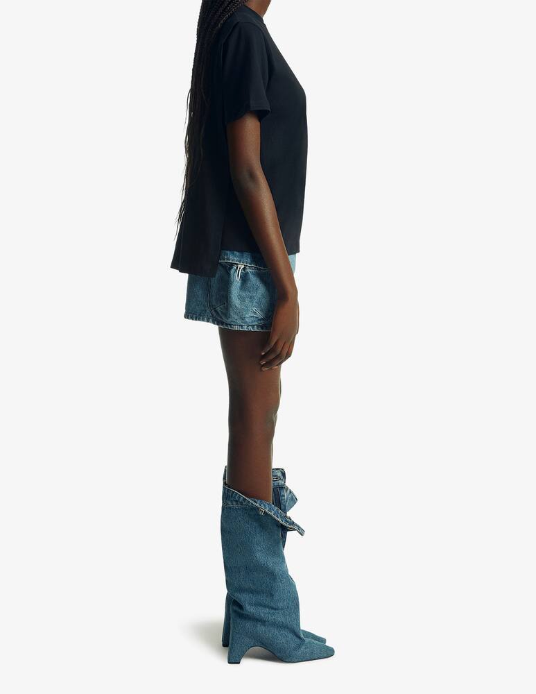 rinascente Coperni Gonna di jeans cargo