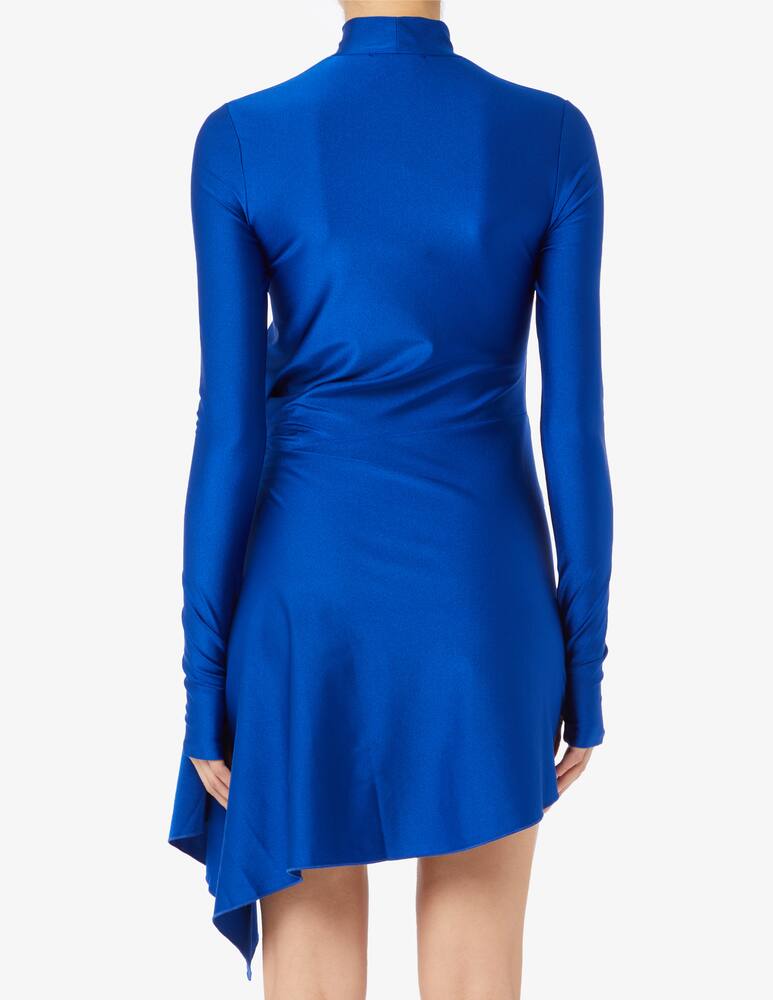 rinascente Coperni Miniabito drappeggiato a collo alto